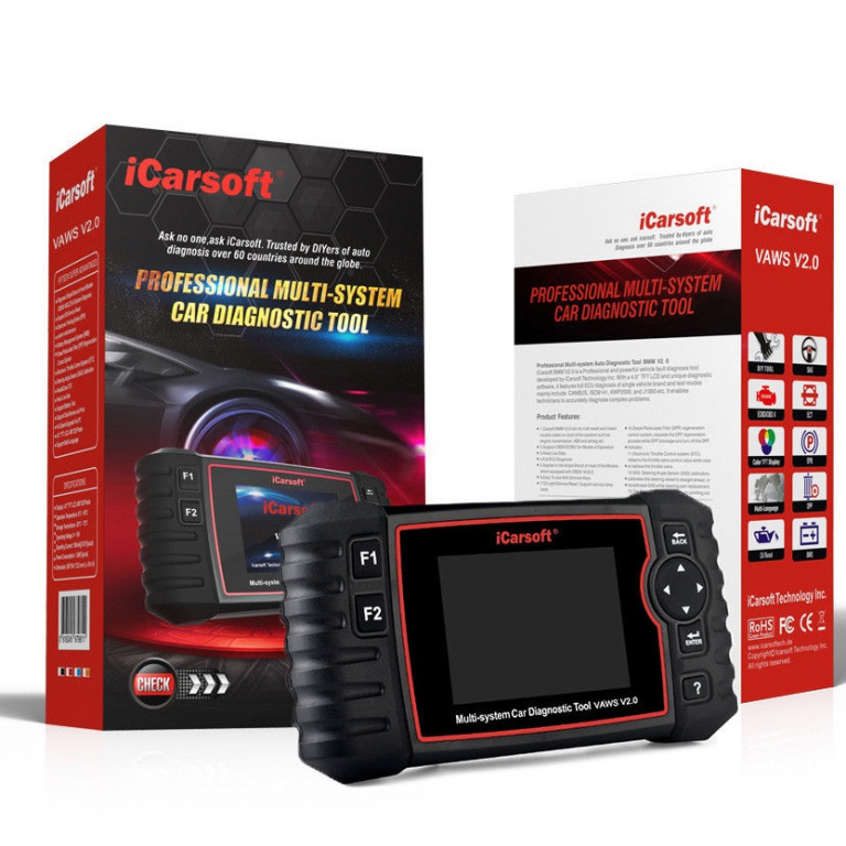 ICarsoft VAWS V2.0 Für VAG VW Audi Seat Skoda OBD Diagnose Service Rückstellung