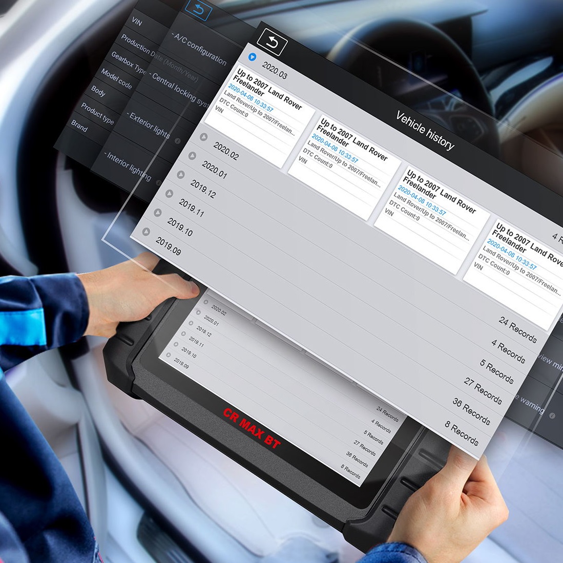 iCarsoft CR Max BT für 56 Marken 2024 iCarsoft Deutschland